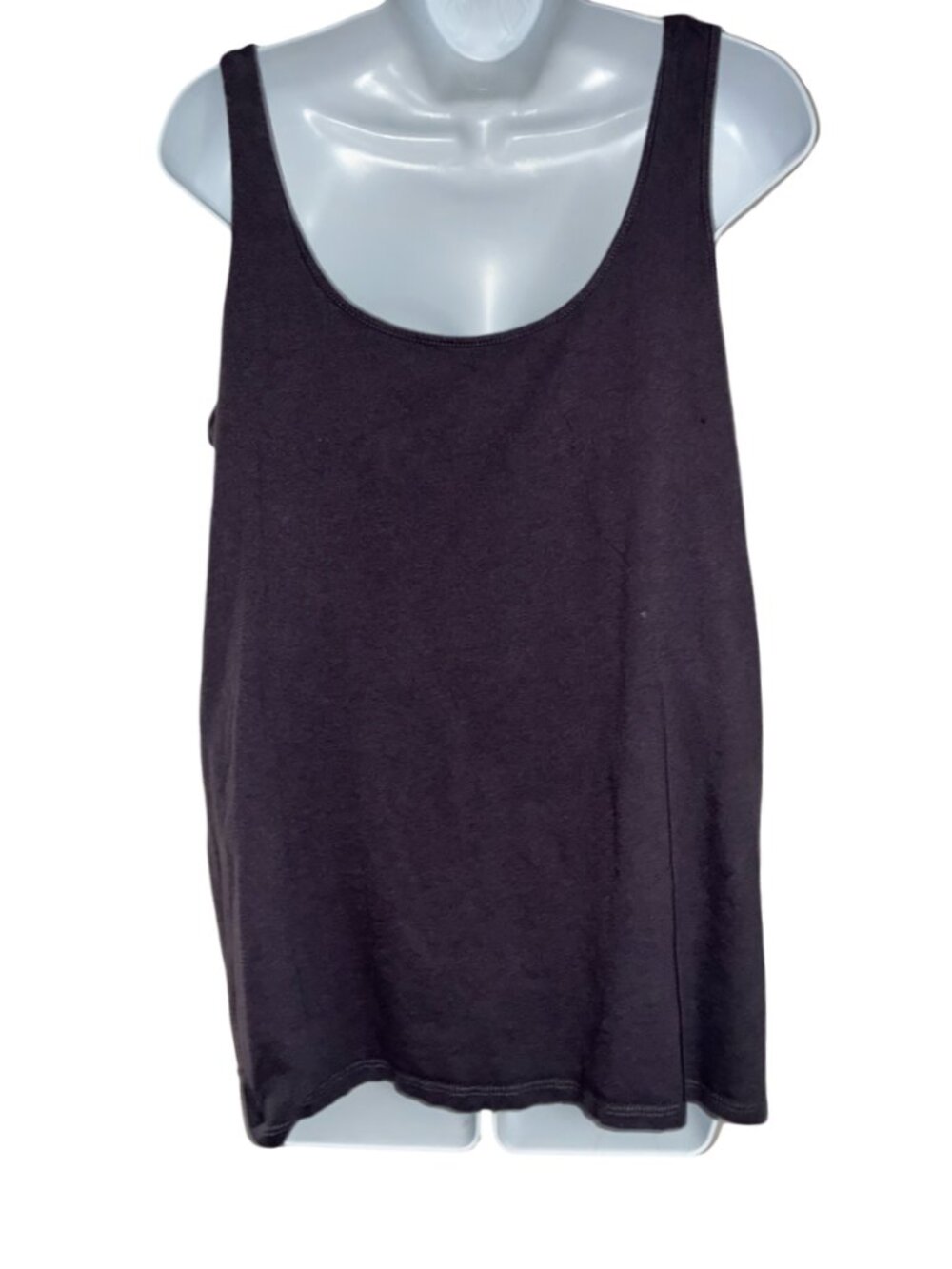 Sz.2X*Torrid*Dark Gray Tank Top W/ Skull & Red Roses - Picture 4 of 5